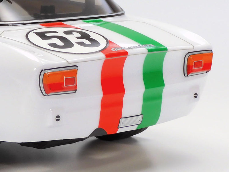 Laden Sie das Bild in Galerie -Viewer, TAMIYA 1/10 Electric RC Car Series No.732 Alfa Romeo Giulia Sprint GTA Club Racer (MB-01 Chassis) 58732
