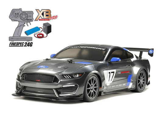 TAMIYA 1/10 XB Series No.218 XB Ford Mustang GT4 (TT-02 Chassis) Complete Painted Model w/Propo 57918