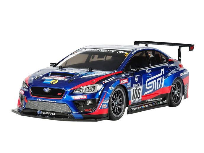 TAMIYA Male 1/10 Electric R/C Car Series No.645 SUBARU WRX STI NBR Challenge (TT-02 Chassis) Onroad 58645