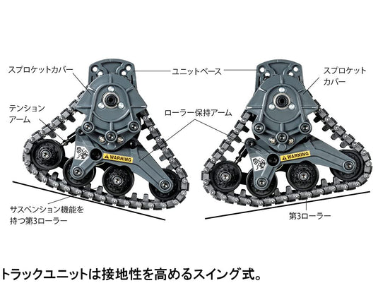 TAMIYA Hop-Up Options No.1948 OP.1948 Track Unit Conversion (2 Sets) 54948