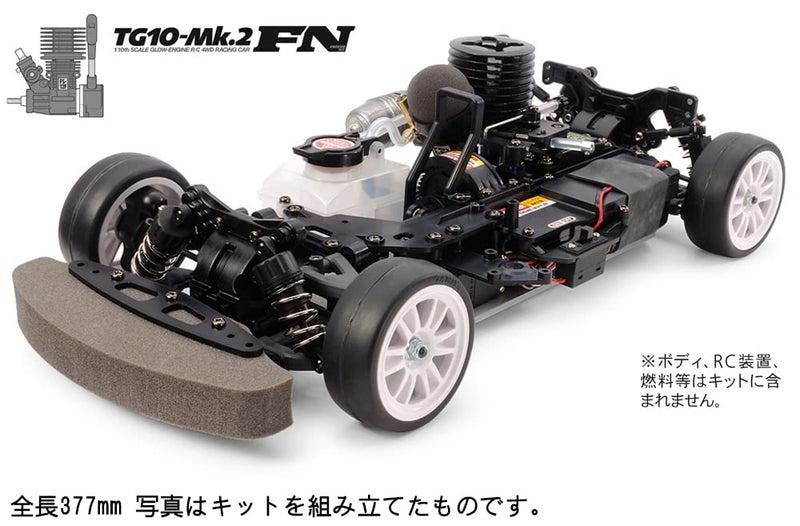 Laden Sie das Bild in Galerie -Viewer, TAMIYA 1/10 Engine R/C Car Series No.53 RCE TG10-Mk.2 FN Chassis Kit 44053
