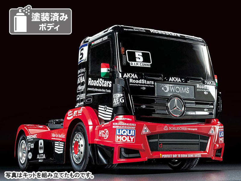 Cargue la imagen en el visor de la galería, TAMIYA 1/14 Electric R/C Car Series No.683 Mercedes-Benz Actros MP4 MB Motorsport (TT-01 Chassis TYPE-E) 58683
