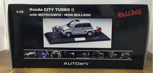 AUTOart Honda City Turbo II 1/18 Scale Model Car– Used