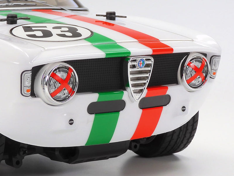 Load image into Gallery viewer, TAMIYA 1/10 Electric RC Car Series No.732 Alfa Romeo Giulia Sprint GTA Club Racer (MB-01 Chassis) 58732
