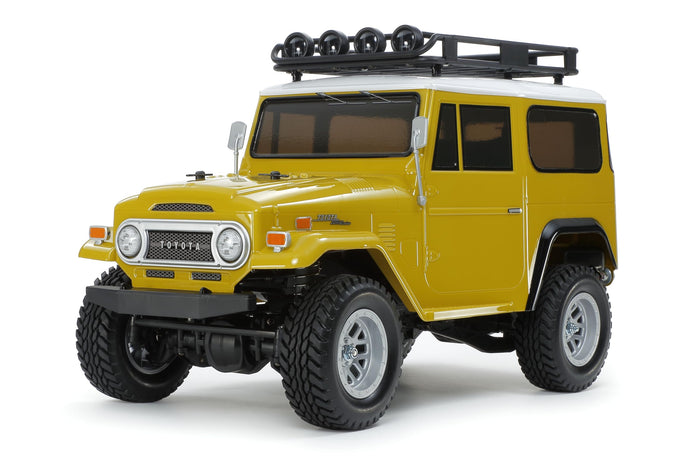 TAMIYA 1/10 Electric RC Car Series Special Edition Toyota Land Cruiser 40 Painted Yellow Body (CC-02 Chassis) 47490