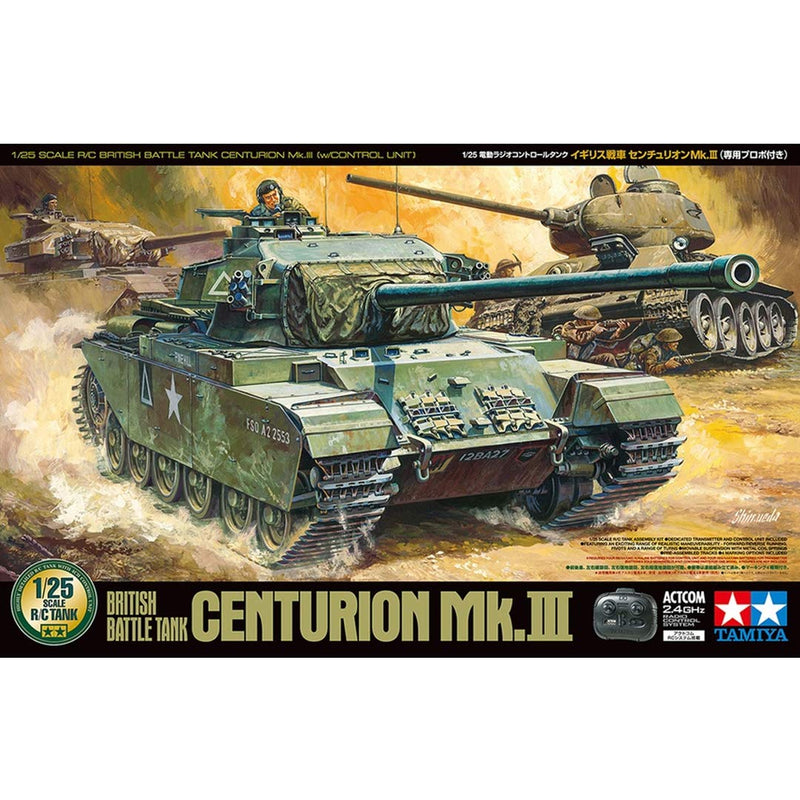 Carica immagine in Galleria Viewer, TAMIYA 1/25RC Tank Series No.4 CENTURION Mk.III (w/PROPO) 56604
