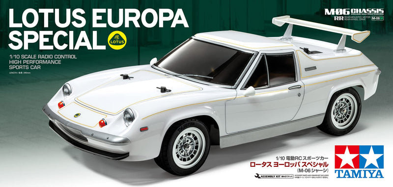 Load image into Gallery viewer, TAMIYA 1/10 Electric R/C Car Series No.698 1/10RC Lotus Europe Special (M-06 Chassis) 58698
