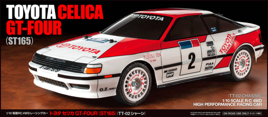 TAMIYA 1/10 Electric R/C Car Series No.718 1/10RC TOYOTA Celica GT-FOUR (ST165) (TT-02 Chassis) 58718