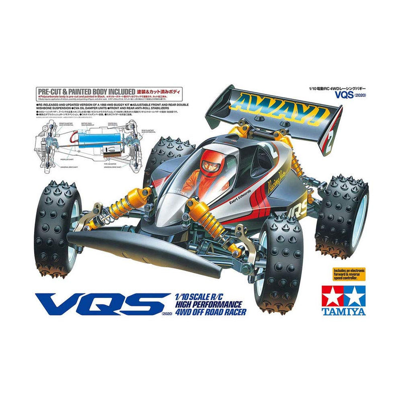 Laden Sie das Bild in Galerie -Viewer, TAMIYA 1/10 Electric R/C Car Series No.686 VQS 2020 58686
