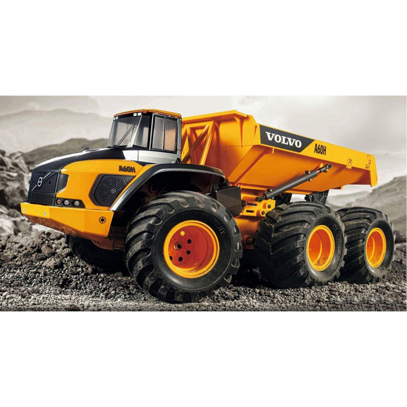 Load image into Gallery viewer, TAMIYA 1/24 Electric R/C Car Series No.676 Volvo A60H Dump Truck 6x6 (G6-01 Chassis) 58676
