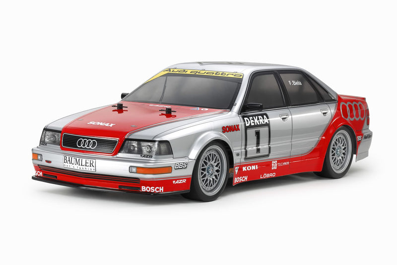 Carica immagine in Galleria Viewer, TAMIYA 1/10 Electric R/C Car Series No.699 1/10RC 1992 AUDI V8 TOURING (TT-02 Chassis) 58699
