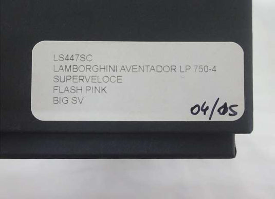 LOOKSMART Lamborghini Aventador LP750-4 SuperVeloce 1/43 Scale Car– Used