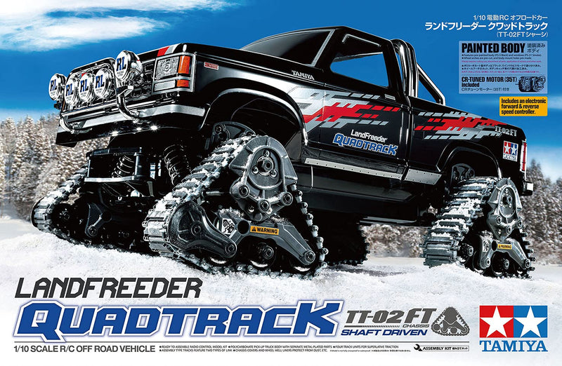 Load image into Gallery viewer, TAMIYA 1/10 Electric RC Car Series No.690 1/10RC LANDFREEDER Quad Truck (TT-02FT Chassis) 58690
