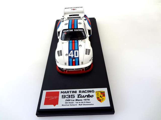 EIDOLON 1/43 Porsche 935/76 `Martini Racing` Le Mans 1976 4th Place– Used