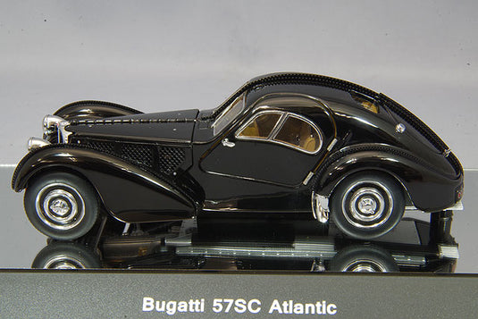 AUTOart 1/43 Bugatti Type 57SC Atlantic 1938 Black / Disc Wheels