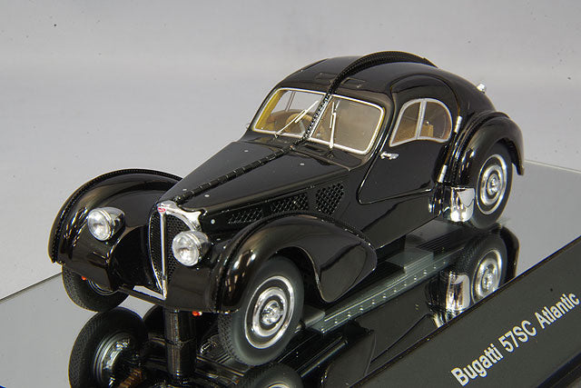 AUTOart 1/43 Bugatti Type 57SC Atlantic 1938 Black / Disc Wheels