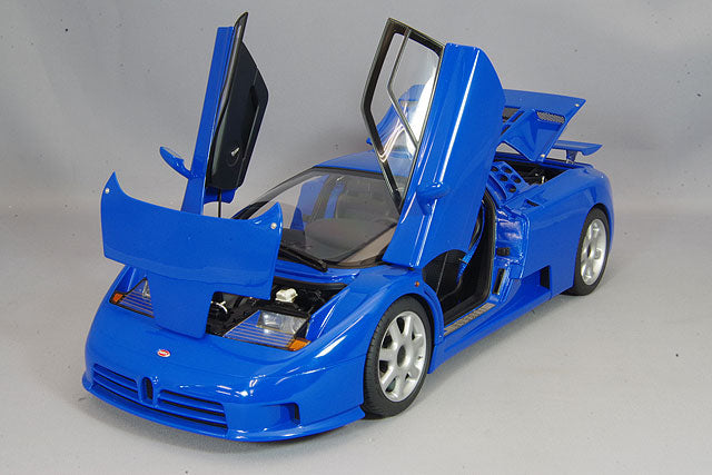 Carica immagine in Galleria Viewer, AUTOart 1/18 Bugatti EB110 SS French Blue
