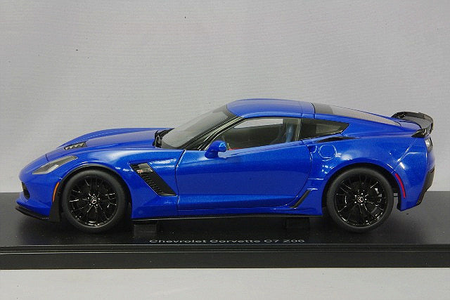 Carica immagine in Galleria Viewer, AUTOart 1/18 Chevrolet Corvette C7 Z06 Metallic Blue
