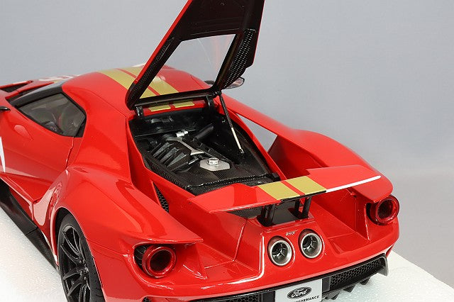 Carica immagine in Galleria Viewer, AUTOart 1/18 Ford GT &quot;Alan Mann Heritage Edition&quot; Red / Gold Stripe

