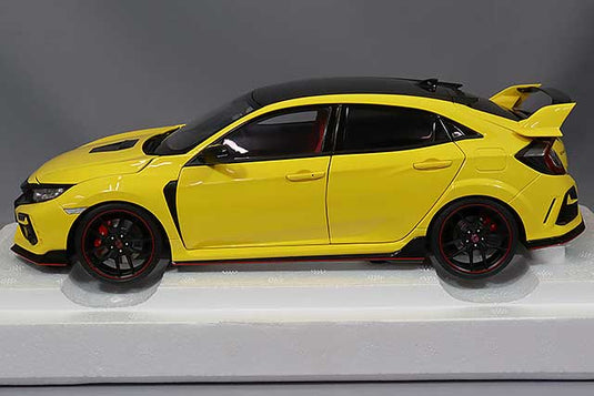 AUTOart 1/18 Honda Civic Type R (FK8) Limited Edition Sunlight Yellow II