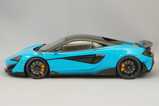 AUTOart 1/18 McLaren 600LT Light Blue Pearl / Carbon Roof
