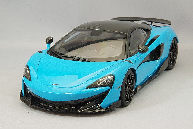 AUTOart 1/18 McLaren 600LT Light Blue Pearl / Carbon Roof