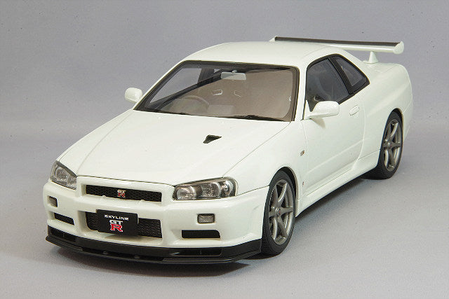 AUTOart 1/18 Nissan Skyline GT-R (R34) V-spec II White Pearl