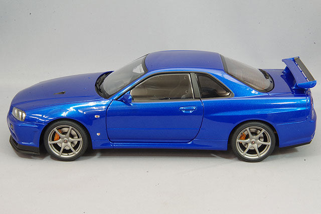 Carica immagine in Galleria Viewer, AUTOart 1/18 Nissan Skyline GT-R (R34) V-spec II Bayside Blue
