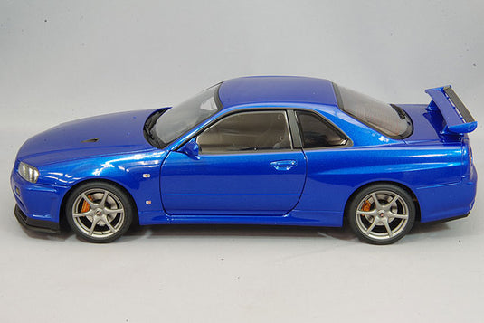 AUTOart 1/18 Nissan Skyline GT-R (R34) V-spec II Bayside Blue