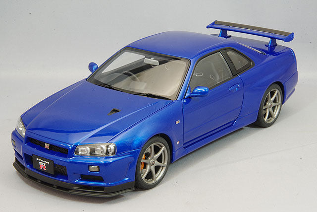 AUTOart 1/18 Nissan Skyline GT-R (R34) V-spec II Bayside Blue