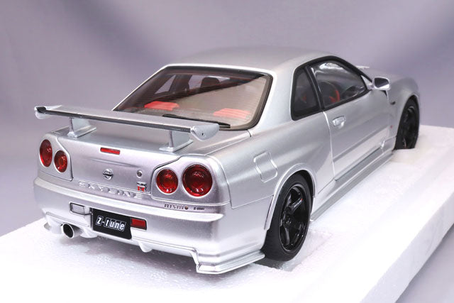 Carica immagine in Galleria Viewer, AUTOart 1/18 Nismo R34 GT-R Z-tune Silver
