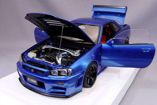 AUTOart 1/18 Nismo R34 GT-R Z-tune Bayside Blue