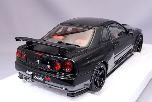 Carica immagine in Galleria Viewer, AUTOart 1/18 Nismo R34 GT-R Z-tune Black Pearl
