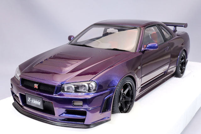 AUTOart 1/18 Nismo R34 GT-R Z-tune Midnight Purple III