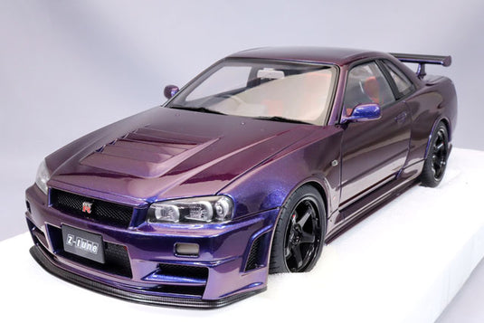 AUTOart 1/18 Nismo R34 GT-R Z-tune Midnight Purple III