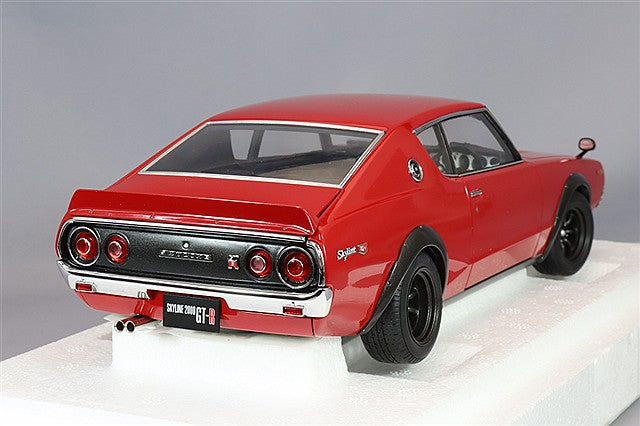 Carica immagine in Galleria Viewer, AUTOart 1/18 Nissan Skyline 2000GT-R (KPGC110) Tuned Ver. Red
