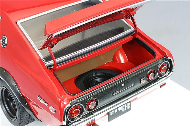 Carica immagine in Galleria Viewer, AUTOart 1/18 Nissan Skyline 2000GT-R (KPGC110) Tuned Ver. Red
