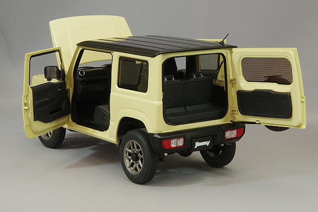 Cargue la imagen en el visor de la galería, AUTOart 1/18 Suzuki Jimny (JB64) Ivory Metallic / Black Roof
