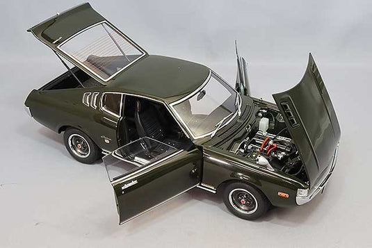AUTOart 1/18 Toyota Celica Liftback 2000GT (RA25) 1973 Moss Green