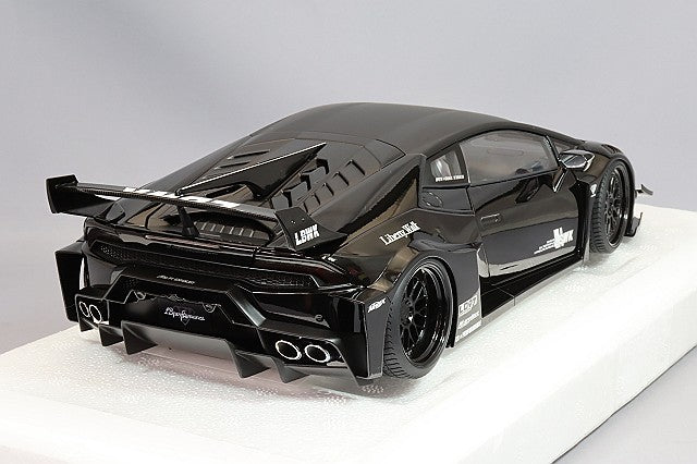 Carica immagine in Galleria Viewer, AUTOart 1/18 Liberty Walk LB-SILHOUETTE WORKS Lamborghini Huracan GT Black
