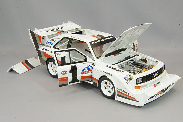 Laden Sie das Bild in Galerie -Viewer, AUTOart 1/18 Audi Sport Quattro S1 1987 Pikes Peak Winner #1 W. Röhrl
