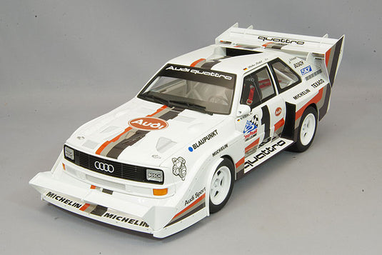 AUTOart 1/18 Audi Sport Quattro S1 1987 Pikes Peak Winner #1 W. Röhrl