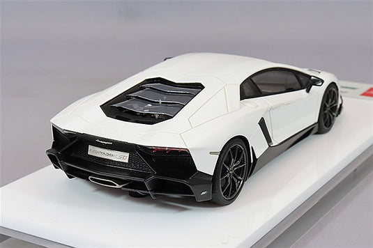 EIDOLON 1/43 Lamborghini Aventador LP720-4 50° Anniversario 2013 Pearl White (Pink Effect)