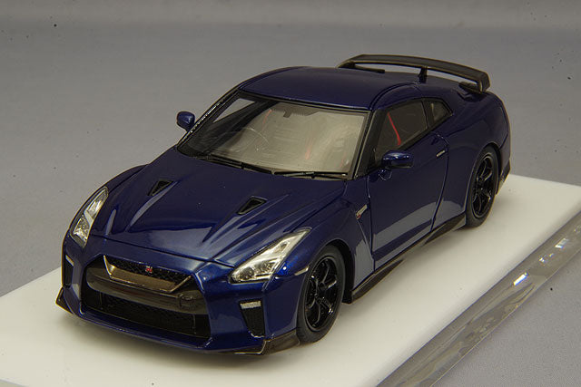 EIDOLON 1/43 Nissan GT-R Track Edition Engineered by Nismo 2017 Aurora Flare Blue Pearl