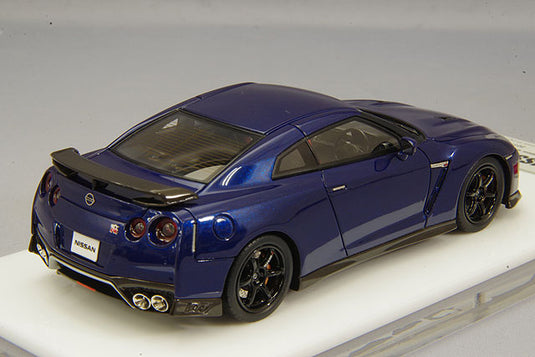 EIDOLON 1/43 Nissan GT-R Track Edition Engineered by Nismo 2017 Aurora Flare Blue Pearl
