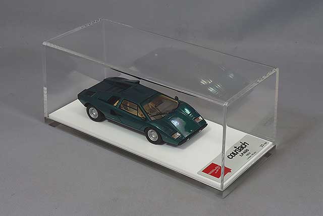 Chargez l&#39;image dans la visionneuse de la galerie, EIDOLON 1/43 Lamborghini Countach LP400 1974 Verde Abete (Metallic Green)
