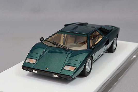EIDOLON 1/43 Lamborghini Countach LP400 1974 Verde Abete (Metallic Green)