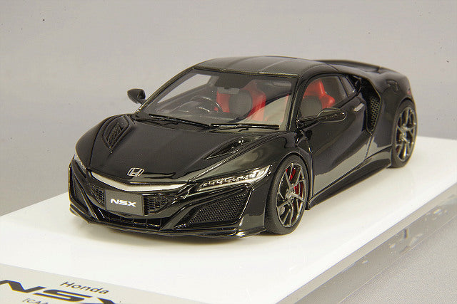 EIDOLON 1/43 Honda NSX (NC1) 2016 Berlina Black / Red Interior