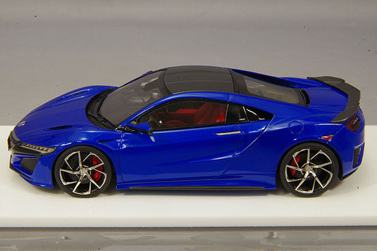 EIDOLON 1/43 Honda NSX (NC1) Carbon Package 2016 Nouvelle Blue Pearl (Interior: Black/Red)