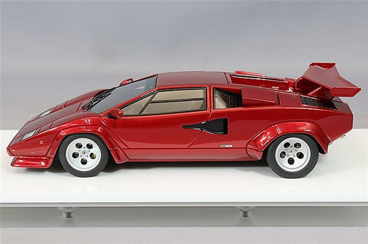 EIDOLON 1/43 Lamborghini Countach LP400S 1980 with Rear Wing Burgundy Metallic